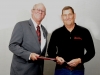 D Sport Racer - Kurt Eikenberg with PHA President Tom Knorr