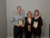 Matt Rowe, Carol Lipperinni, and Grace Huntzinger